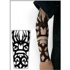 Manche faux Tatouage Tribal en nylon de qualité