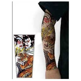 Manche Tatouage Motif Japonais