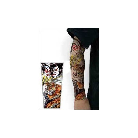 Manche Tatouage Motif Japonais