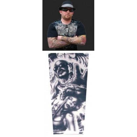 Manche Faux Tatouage GANG américain imitation tattoo de bras