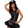 Costume sensuel pour femme agent de police 5 pièces
