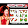 Tatouages autocollants Noel 55 tattoos Pack