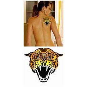 Tatouage Tigre geant autocollant