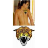 Tatouage Tigre geant autocollant