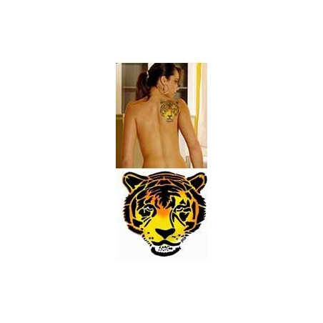 Tatouage Tigre geant autocollant