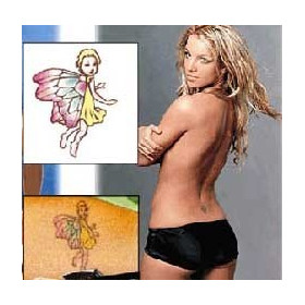 Britney spear tattoo