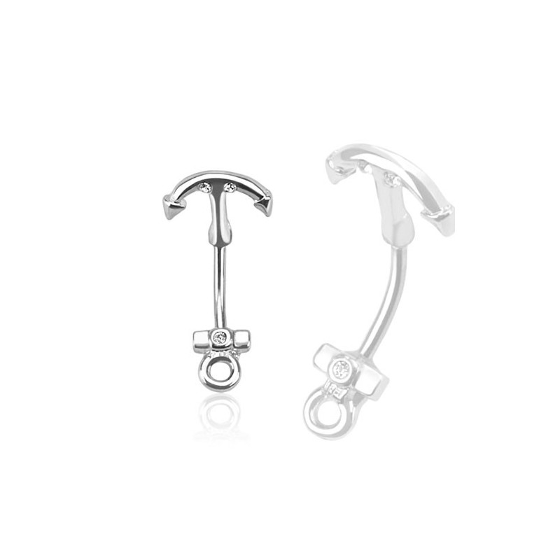 Piercing arcade ancre marine pas cher