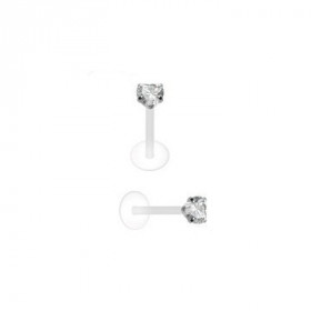 piercing-labret-bioflex-teflon-motif-coeur-blanc-cristal-griffe-argent