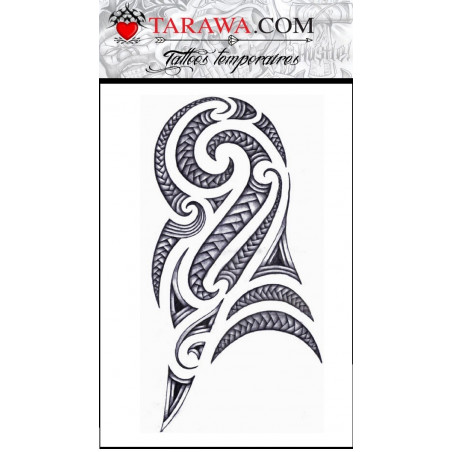 grand Tatouage Maori et Polynesien autocollant