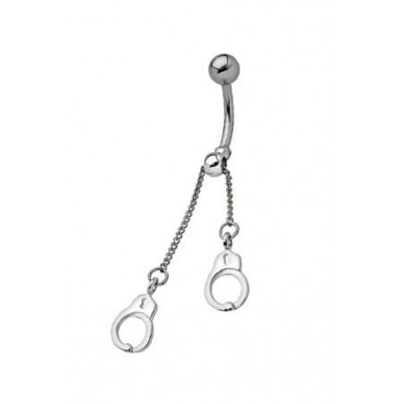 Piercing capuchon menotte pendante