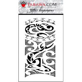 Tatouage Maori et Polynesien totem autocollant