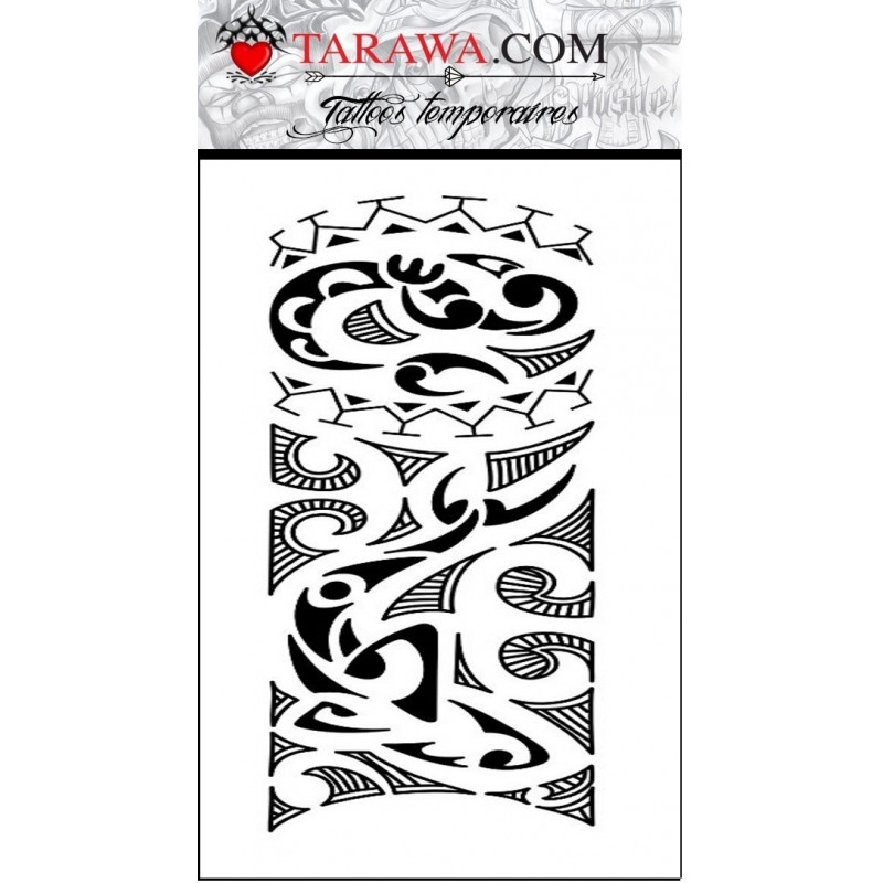 Tatouage Maori et Polynesien totem autocollant Tatouage Maori et Polynesien totem autocollant