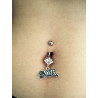 Piercing pour le nombril nombril pendentif SOA sons of anarchy