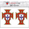 Tatouage temporaire croix Portuguaise