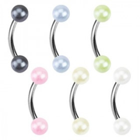 piercing arcade perle acrylique