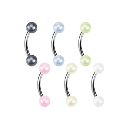 piercing arcade perle acrylique