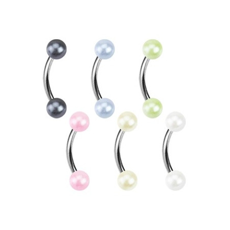 piercing arcade perle acrylique