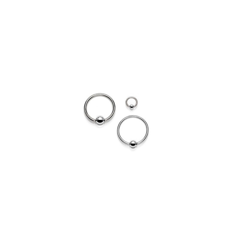 Piercing micro anneau bille 3mm