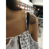tatouage éphémère mandala