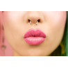 piercing septum demi anneau