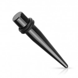 Ecarteur plug en Obsidienne acajou (mahogany) à petit prix