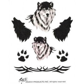 Tatouages Temporaires Loups