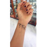 Tatouage poignet mappemonde