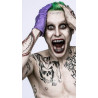 Tatouage temporaire bouche du Joker Suicide Squad