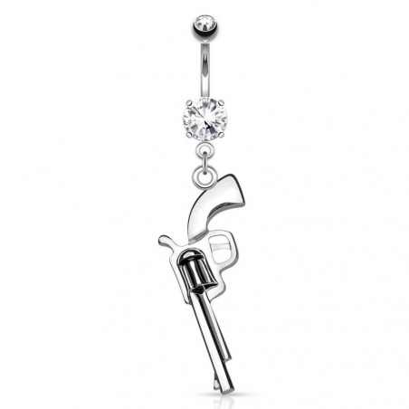 Piercing nombril pistolet