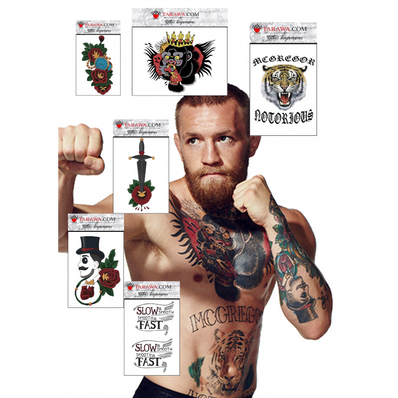 Pack tatouage Conor McGregor