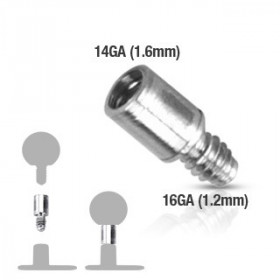 extension pour piercing microdermal