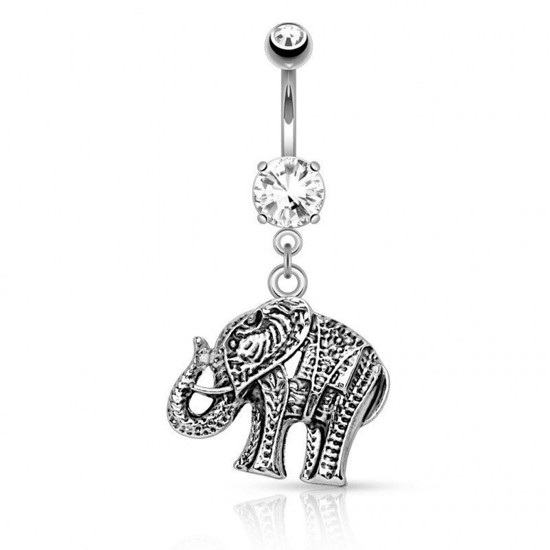 Piercing Nombril Éléphant Hindou