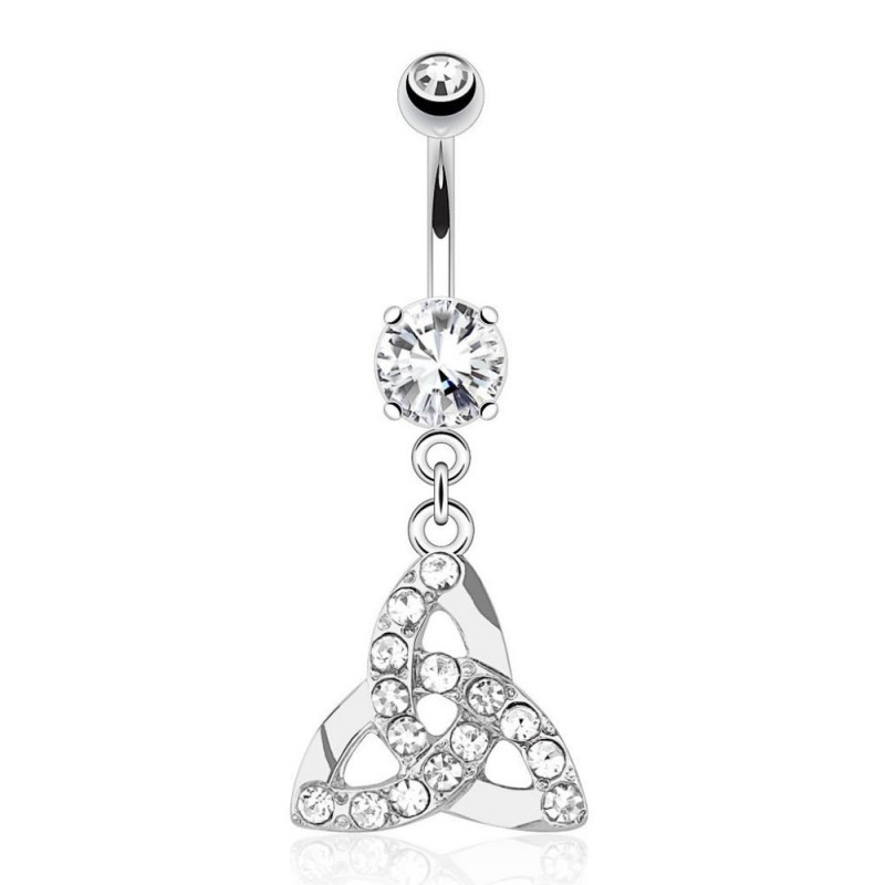 Piercing Nombril Triangle Celte