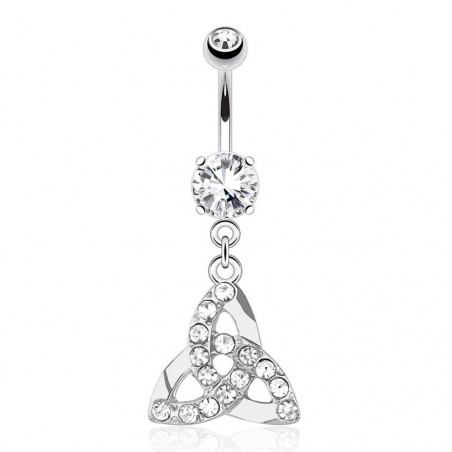 Piercing Nombril Triangle Celte