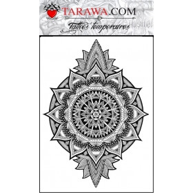 Tatouage temporaire grand Mandalas