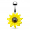 piercing nombril Tournesol