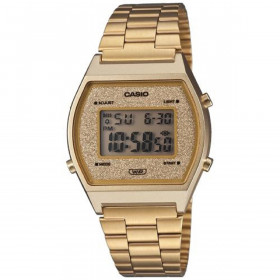 Montre CASIO Collection doré B640WGG-9EF chrono, compte à rebours, alarme, calendrier automatique