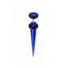 Faux expendeur acrylique couleur bleu