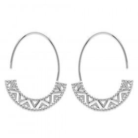 Créoles style inca en Argent 925