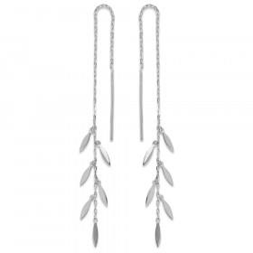 Paire de Boucles d'oreilles en Argent 925 avec pendants