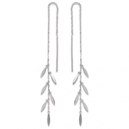 Paire de Boucles d'oreilles en Argent 925 avec pendants