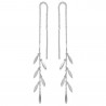 Paire de Boucles d'oreilles en Argent 925 avec pendants