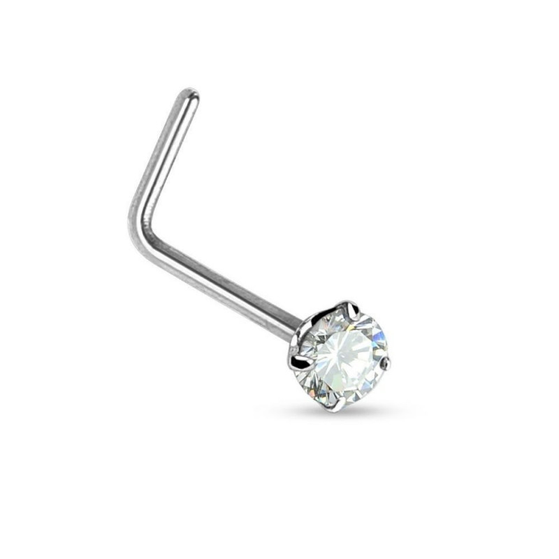 stud nez or blanc forme L cz Blanc stud nez or blanc forme L cz Blanc