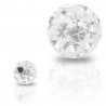 Bille piercing multi cristaux 1,2mm strass blanc