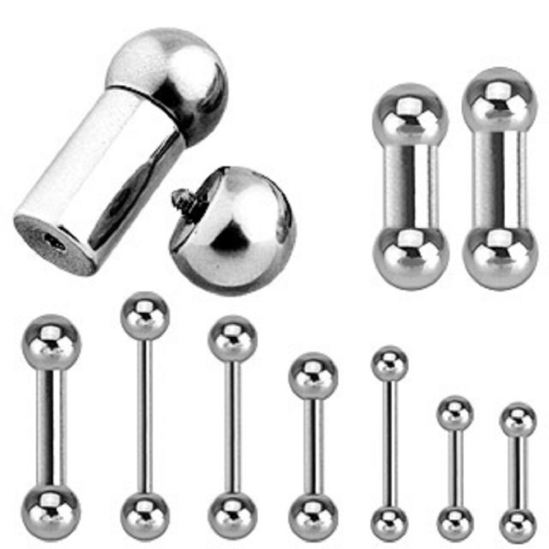 Barbell gros diamètre filetage interne Barbell gros diamètre filetage interne