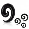 Expendeur spirale acrylique noir