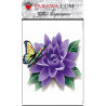 tatouage temporaire fleur réaliste marque Tarawa