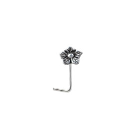 Piercing nez fleur en argent