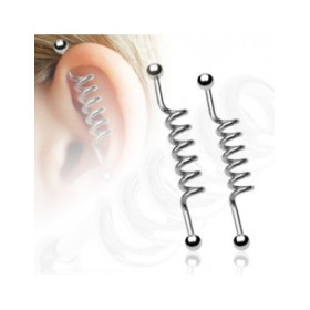 Piercing oreille industriel...