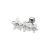 Piercing oreille pendentif papillon acier - tarawa.com